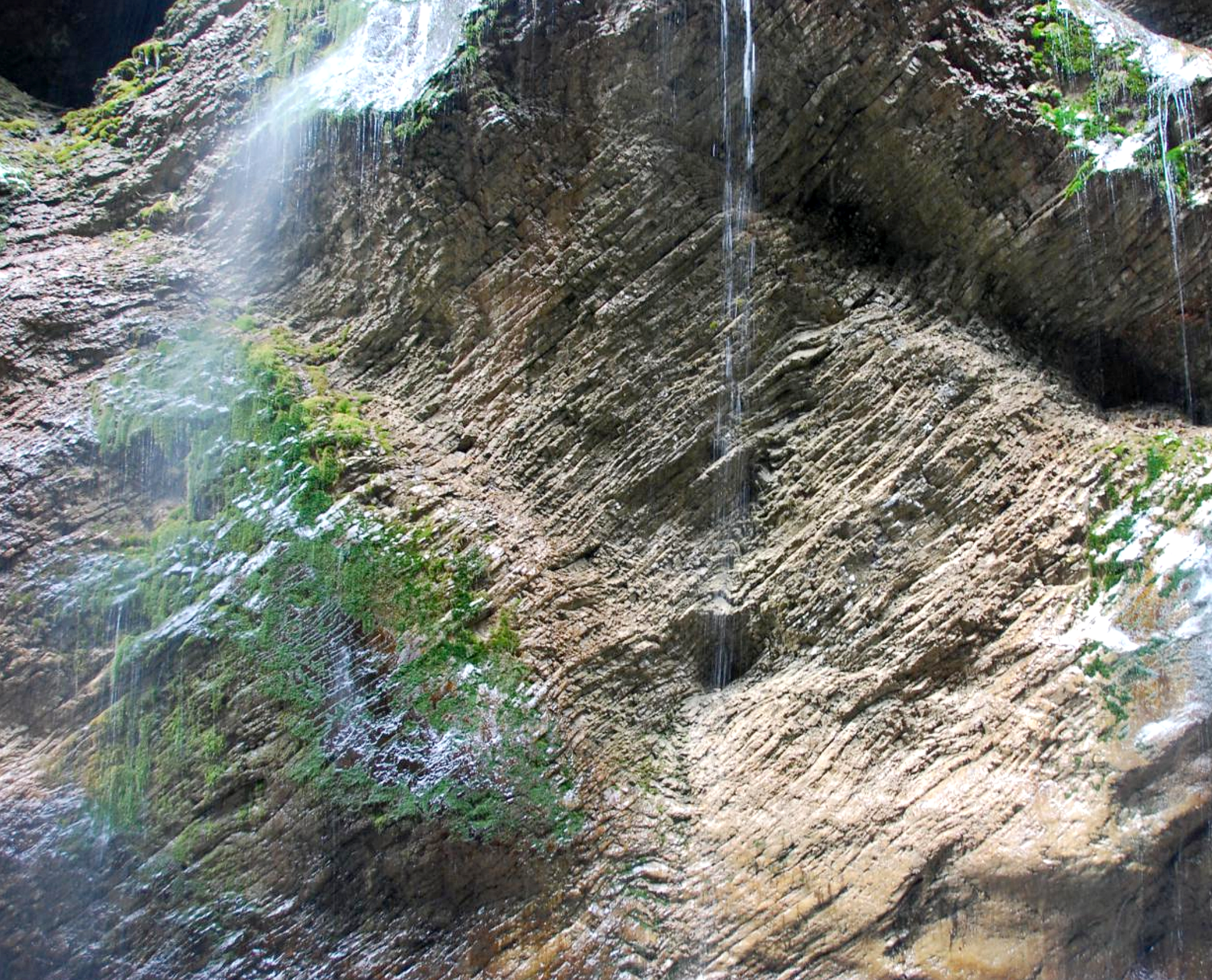 薄板状灰岩与碎屑岩韵律层The Laminated Limestone and Clastic Rhythmic Layering