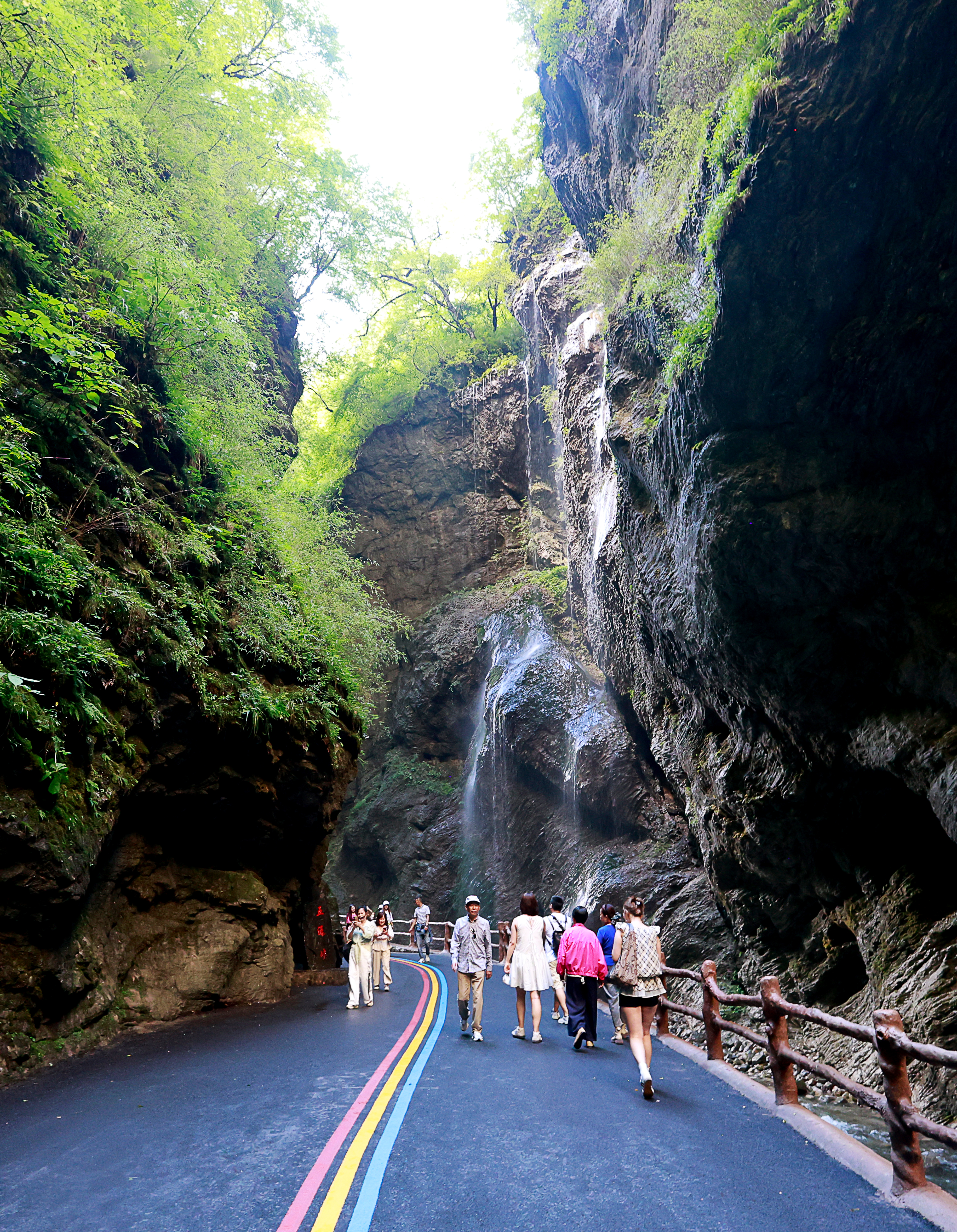 五瀑峡Five Waterfall Gorge