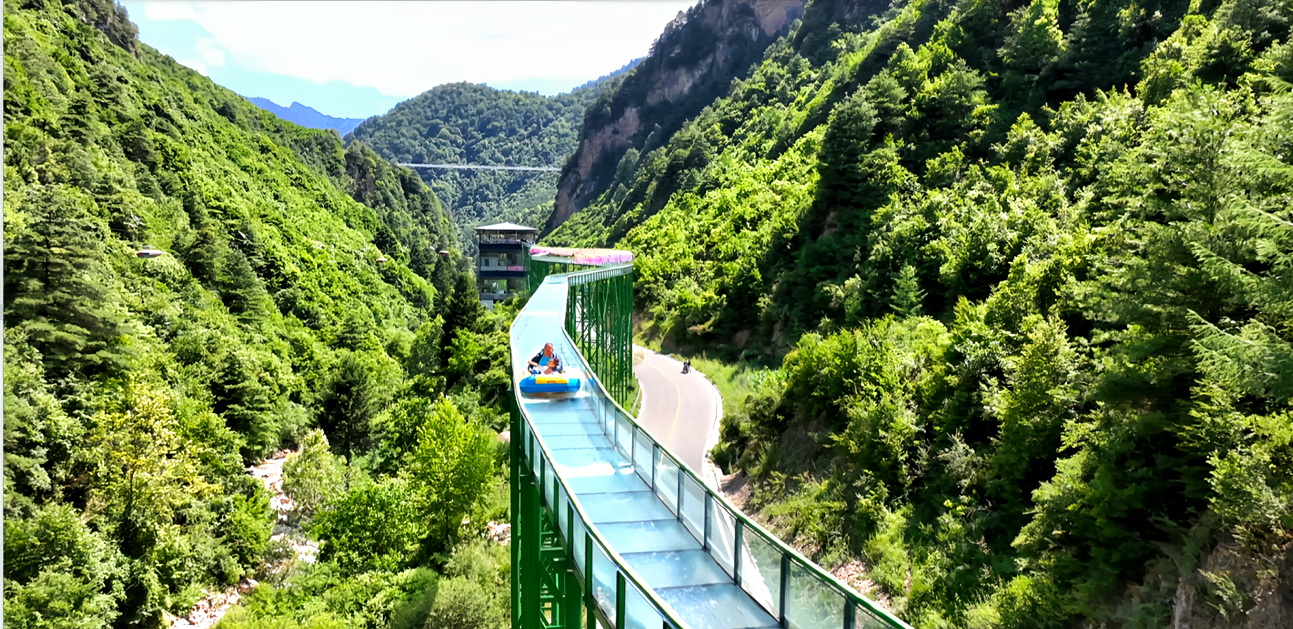 玻璃水滑道 （鹅嫚沟片区）
